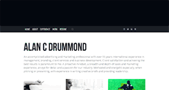 Desktop Screenshot of alancdrummond.com