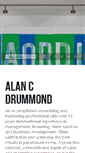 Mobile Screenshot of alancdrummond.com